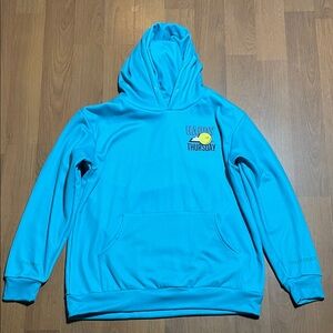 Blue Happy Thursday Hoodie - Size XL